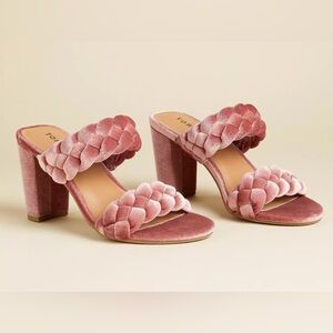Torrid Mauve Braided Velvet Heel 11WW